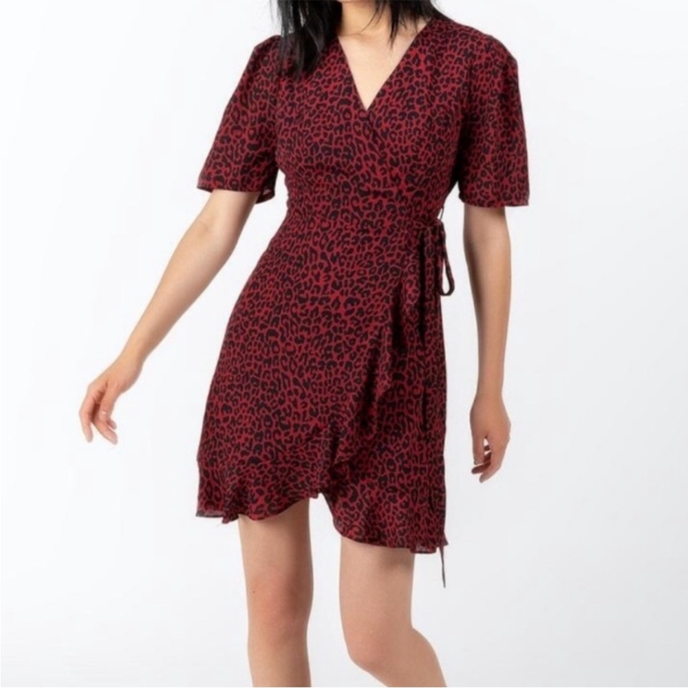 Francesca’s NWT Red Wrap Dress
